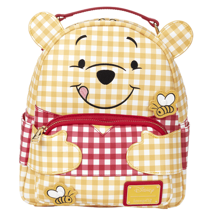 Loungefly: Disney Winnie The Pooh Gingham Mini Backpack - The Mage's Emporium Shumi Toys & Gifts Shopify Collective Shumi Toys & Gifts Used English Mini - Backpack Japanese Style Comic Book