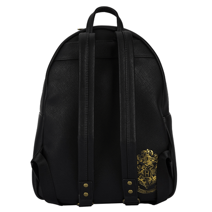 Loungefly: Harry Potter Trilogy Triple Pocket Mini Backpack - The Mage's Emporium Shumi Toys & Gifts Shopify Collective Shumi Toys & Gifts Used English Mini - Backpack Japanese Style Comic Book