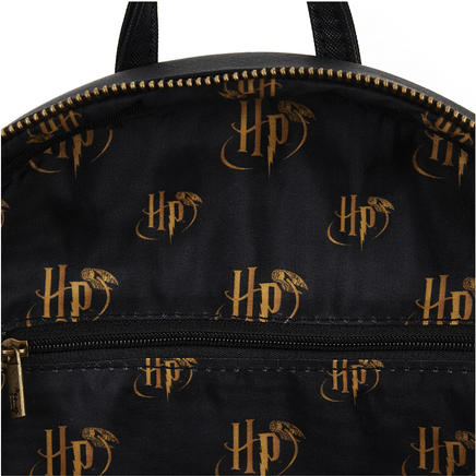 Loungefly: Harry Potter Trilogy Triple Pocket Mini Backpack - The Mage's Emporium Shumi Toys & Gifts Shopify Collective Shumi Toys & Gifts Used English Mini - Backpack Japanese Style Comic Book