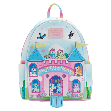 Loungefly: Hasbro - My Little Pony Castle Mini Backpack - The Mage's Emporium Shumi Toys & Gifts Shopify Collective Shumi Toys & Gifts Used English Mini - Backpack Japanese Style Comic Book