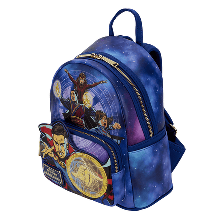 Loungefly: Marvel Doctor Strange Multiverse Mini Backpack - The Mage's Emporium Shumi Toys & Gifts Shopify Collective Shumi Toys & Gifts Used English Mini - Backpack Japanese Style Comic Book