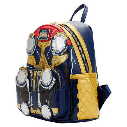 Loungefly: Marvel - Thor Love And Thunder Cosplay Mini Backpack - The Mage's Emporium Shumi Toys & Gifts Shopify Collective Shumi Toys & Gifts Used English Mini - Backpack Japanese Style Comic Book