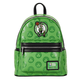 Loungefly: NBA Boston Celtics Debossed Logo Mini Backpack - The Mage's Emporium Shumi Toys & Gifts Shopify Collective Shumi Toys & Gifts Used English Mini - Backpack Japanese Style Comic Book
