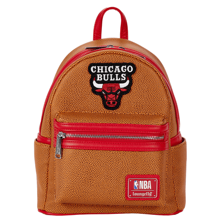 Loungefly: NBA Chicago Bulls Basketball Mini Backpack - The Mage's Emporium Shumi Toys & Gifts Shopify Collective Shumi Toys & Gifts Used English Mini - Backpack Japanese Style Comic Book