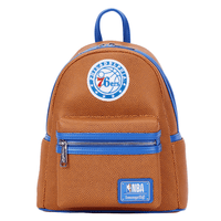 Loungefly: NBA Philly 76ers Basketball Mini Backpack - The Mage's Emporium Shumi Toys & Gifts Shopify Collective Shumi Toys & Gifts Used English Mini - Backpack Japanese Style Comic Book