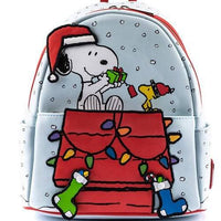 Loungefly Peanuts Gift Giving Snoopy & Woodstock Mini - Backpack - The Mage's Emporium ToyShnip Shopify Collective ToyShnip Used English Backpacks Japanese Style Comic Book