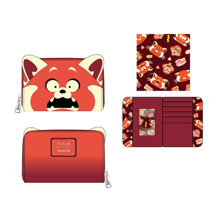 Loungefly: Pixar Turning Red Panda Cosplay Wallet - The Mage's Emporium Shumi Toys & Gifts Shopify Collective Shumi Toys & Gifts Used English Wallet Japanese Style Comic Book