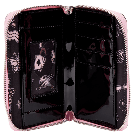 Loungefly: Valfre Tattoo Aop Zip Around Wallet - The Mage's Emporium Shumi Toys & Gifts Shopify Collective Shumi Toys & Gifts Used English Wallet Japanese Style Comic Book