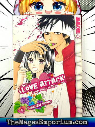 Love Attack Vol 5 - The Mage's Emporium Tokyopop 2410 BackInStock UPDATEMETA Used English Manga Japanese Style Comic Book