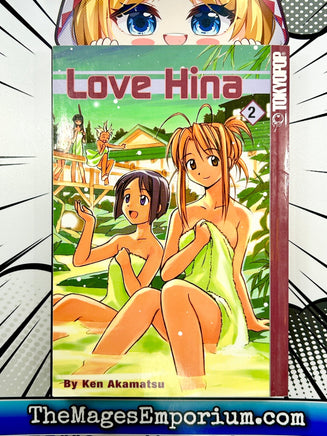 Love Hina Vol 2 - The Mage's Emporium Tokyopop 2409 BackInStock UPDATEMETA Used English Manga Japanese Style Comic Book