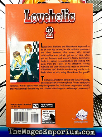 Loveholic Vol 2 Yaoi - The Mage's Emporium June 2410 BackInStock UPDATEMETA Used English Manga Japanese Style Comic Book