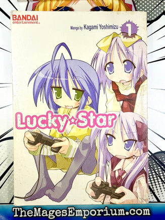 Lucky Star Vol 1 - The Mage's Emporium Bandai 2501 UPDATEMETA Used English Manga Japanese Style Comic Book