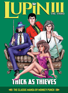 Lupin III Thick As Thieves Classic Collector's Hardcover Volume 01 Brand New - The Mage's Emporium The Multiverse Shopify Collective The Multiverse Used English Manga Japanese Style Comic Book