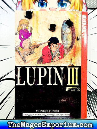 Lupin III Vol 2 - The Mage's Emporium Tokyopop 2407 alltags description Used English Manga Japanese Style Comic Book