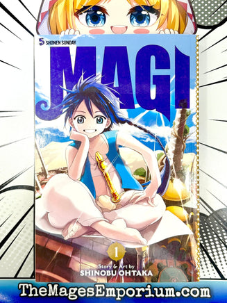 Magi: The Labyrinth of Magic Vol 1 - The Mage's Emporium Viz Media 2503 BackInStock Used English Manga Japanese Style Comic Book