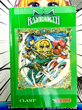 Magic Knight Rayearth Vol 3 - The Mage's Emporium Tokyopop outofstock UPDATEMETA Used English Manga Japanese Style Comic Book