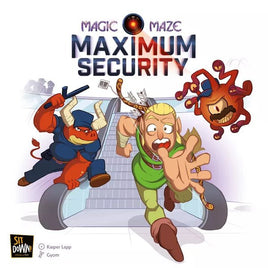 Magic Maze: Maximum Security - Board Game - The Mage's Emporium PunkOuter Games PunkOuter Games Shopify Collective Used English Board Game Japanese Style Comic Book