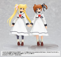 Magical Girl Lyrical Nanoha A's figma 062 Fate Testarossa: School Uniform ver. Figure (ふぃぐま ふぇいと・てすたろっさ せいふく ばーじょん) - The Mage's Emporium Super Anime Store Shopify Collective Super Anime Store Used English Figures Japanese Style Comic Book