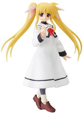Magical Girl Lyrical Nanoha A's figma 062 Fate Testarossa: School Uniform ver. Figure (ふぃぐま ふぇいと・てすたろっさ せいふく ばーじょん) - The Mage's Emporium Super Anime Store Shopify Collective Super Anime Store Used English Figures Japanese Style Comic Book