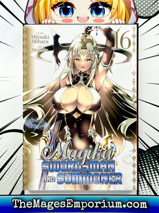 Magika: Swordsman and Summoner Vol 16 - The Mage's Emporium Seven Seas 2403 alltags description Used English Manga Japanese Style Comic Book