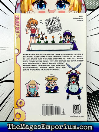 Mahoromatic Vol 4 - The Mage's Emporium Tokyopop 2403 bis7 copydes Used English Manga Japanese Style Comic Book