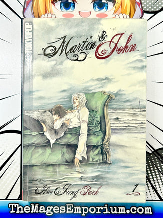 Martin and John Vol 1 - The Mage's Emporium Tokyopop outofstock UPDATEMETA Used English Manga Japanese Style Comic Book