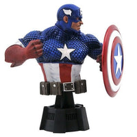 Marvel Comic Captain America 1/7 Scale Bust - The Mage's Emporium ToyShnip Shopify Collective ToyShnip Used English Action Figure Japanese Style Comic Book