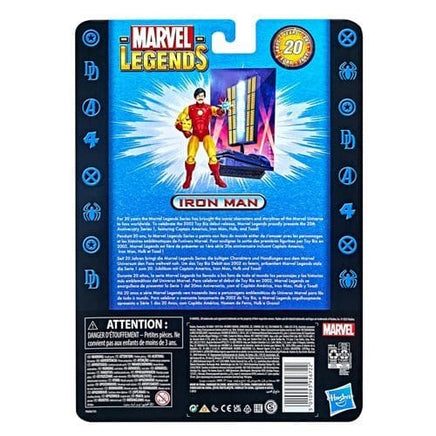 Marvel Legends 20th Anniversary Series 1 Iron Man 6 - inch Action Figure - The Mage's Emporium ToyShnip Shopify Collective ToyShnip Used English Action & Toy Figures Japanese Style Comic Book