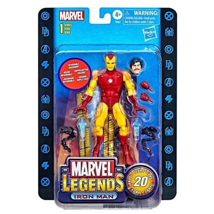 Marvel Legends 20th Anniversary Series 1 Iron Man 6 - inch Action Figure - The Mage's Emporium ToyShnip Shopify Collective ToyShnip Used English Action & Toy Figures Japanese Style Comic Book