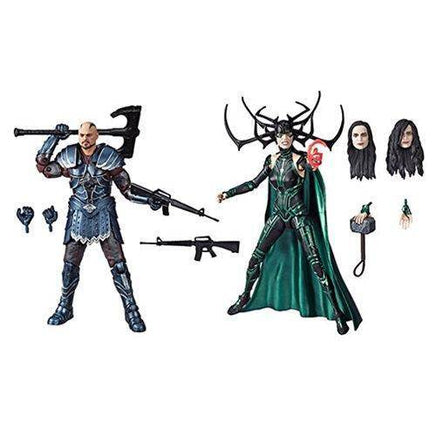 Marvel Legends 80th Anniversary Skurge and Hela 6 - Inch Action Figures - The Mage's Emporium ToyShnip Shopify Collective ToyShnip Used English Toys & Games Japanese Style Comic Book