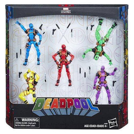 Marvel Legends Deadpool's Rainbow Squad 5 - Pack 3 3/4 - Inch Action Figures - The Mage's Emporium ToyShnip Shopify Collective ToyShnip Used English Toys & Games Japanese Style Comic Book
