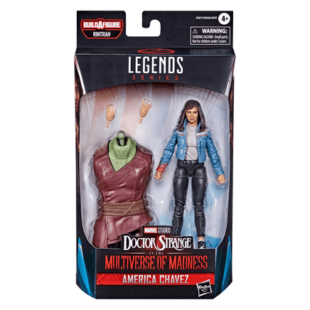 Marvel Legends: Doctor Strange in the Multiverse of Madness - America Chavez 6 - Inch Action Figure (Rintrah Build - A - Figure) - The Mage's Emporium Shumi Toys & Gifts Shopify Collective Shumi Toys & Gifts Used English Marvel Legends Japanese Style Comic Book
