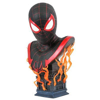 Marvel Legends in 3D PS5 Miles Morales 1/2 Scale Resin Bust - The Mage's Emporium ToyShnip Shopify Collective ToyShnip Used English Action Figure Japanese Style Comic Book