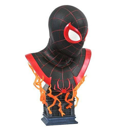Marvel Legends in 3D PS5 Miles Morales 1/2 Scale Resin Bust - The Mage's Emporium ToyShnip Shopify Collective ToyShnip Used English Action Figure Japanese Style Comic Book