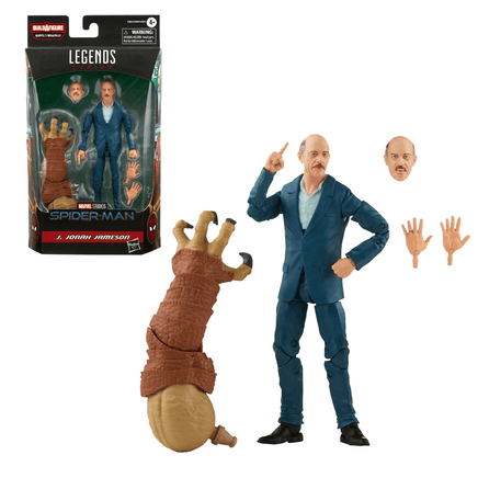 Marvel Legends: Spider - Man 3 - J. Jonah Jameson 6 - Inch Action Figure (Armadillo Build - A - Figure) - The Mage's Emporium Shumi Toys & Gifts Shopify Collective Shumi Toys & Gifts Used English Marvel Legends Japanese Style Comic Book
