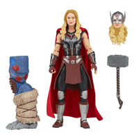 Marvel Legends: Thor: Love and Thunder - Mighty Thor 6 - Inch Action Figure (Korg Build - A - Figure) - The Mage's Emporium Shumi Toys & Gifts Shopify Collective Shumi Toys & Gifts Used English Marvel Legends Japanese Style Comic Book