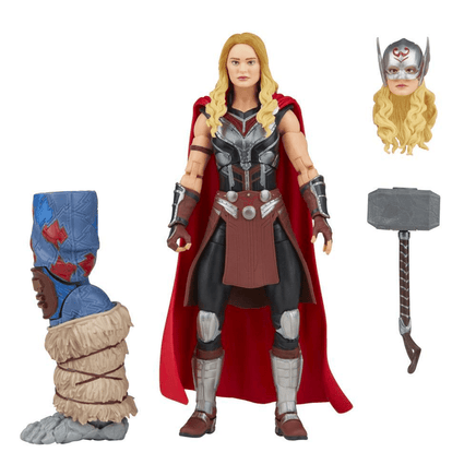 Marvel Legends: Thor: Love and Thunder - Mighty Thor 6 - Inch Action Figure (Korg Build - A - Figure) - The Mage's Emporium Shumi Toys & Gifts Shopify Collective Shumi Toys & Gifts Used English Marvel Legends Japanese Style Comic Book