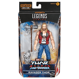 Marvel Legends: Thor: Love and Thunder - Ravager Thor 6 - Inch Action Figure (Korg Build - A - Figure) - The Mage's Emporium Shumi Toys & Gifts Shopify Collective Shumi Toys & Gifts Used English Marvel Legends Japanese Style Comic Book
