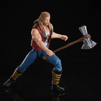 Marvel Legends: Thor: Love and Thunder - Ravager Thor 6 - Inch Action Figure (Korg Build - A - Figure) - The Mage's Emporium Shumi Toys & Gifts Shopify Collective Shumi Toys & Gifts Used English Marvel Legends Japanese Style Comic Book