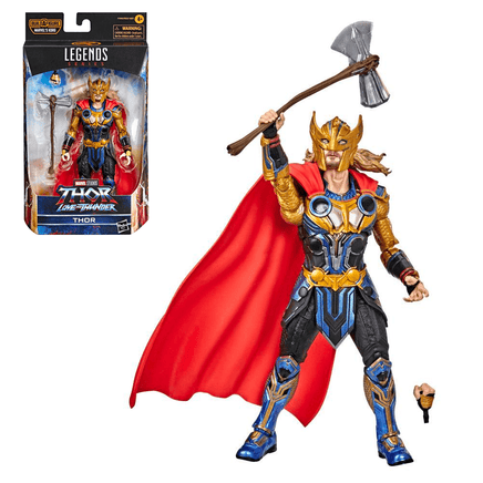 Marvel Legends: Thor: Love and Thunder - Thor 6 - Inch Action Figure (Korg Build - A - Figure) - The Mage's Emporium Shumi Toys & Gifts Shopify Collective Shumi Toys & Gifts Used English Marvel Legends Japanese Style Comic Book