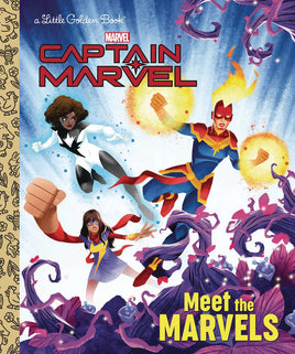 Marvel Meet The Marvels Little Golden Book - The Mage's Emporium The Multiverse Shopify Collective The Multiverse Used English Graphic Novels Japanese Style Comic Book