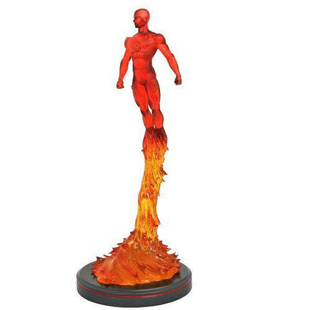 Marvel Premier Collection Comic Human Torch Statue - The Mage's Emporium ToyShnip Shopify Collective ToyShnip Used English Action Figure Japanese Style Comic Book