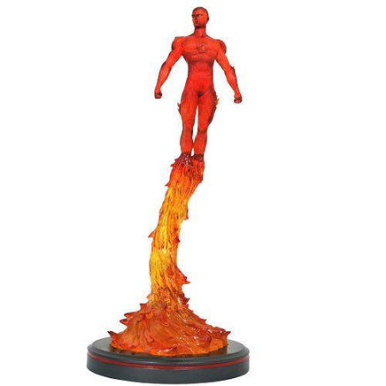 Marvel Premier Collection Comic Human Torch Statue - The Mage's Emporium ToyShnip Shopify Collective ToyShnip Used English Action Figure Japanese Style Comic Book