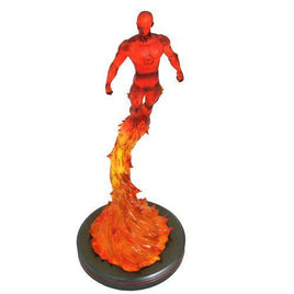 Marvel Premier Collection Comic Human Torch Statue - The Mage's Emporium ToyShnip Shopify Collective ToyShnip Used English Action Figure Japanese Style Comic Book