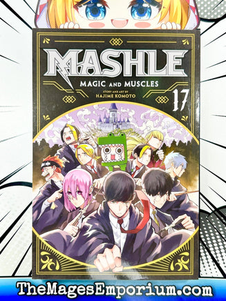 Mashle Magic and Muscles Vol 17 BRAND NEW RELEASE - The Mage's Emporium Viz Media outofstock UPDATEMETA Used English Manga Japanese Style Comic Book