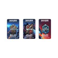 Mass Effect Limited Edition Augmented Reality Enamel Pin Set of 3 - The Mage's Emporium ToyShnip Shopify Collective ToyShnip Used English Brooches & Lapel Pins Japanese Style Comic Book