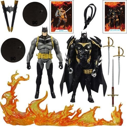 McFarlane Toys DC Collector Batman vs Azrael Batman Armor 7 - Inch Scale Action Figure 2 - Pack - The Mage's Emporium ToyShnip Shopify Collective ToyShnip Used English Action & Toy Figures Japanese Style Comic Book