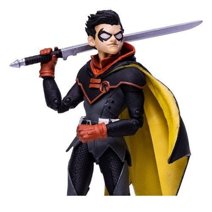 McFarlane Toys DC Multiverse Damian Wayne Robin Infinite Frontier 7 - Inch Scale Action Figure - The Mage's Emporium ToyShnip Shopify Collective ToyShnip Used English Action & Toy Figures Japanese Style Comic Book