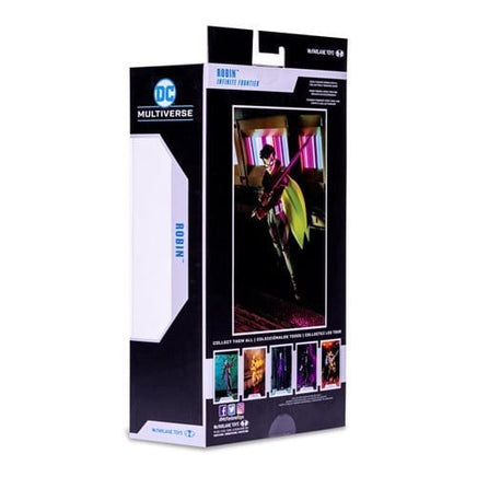 McFarlane Toys DC Multiverse Damian Wayne Robin Infinite Frontier 7 - Inch Scale Action Figure - The Mage's Emporium ToyShnip Shopify Collective ToyShnip Used English Action & Toy Figures Japanese Style Comic Book