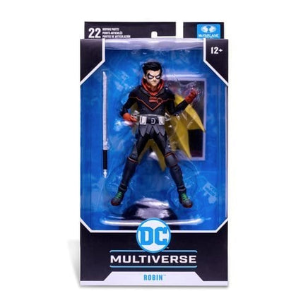 McFarlane Toys DC Multiverse Damian Wayne Robin Infinite Frontier 7 - Inch Scale Action Figure - The Mage's Emporium ToyShnip Shopify Collective ToyShnip Used English Action & Toy Figures Japanese Style Comic Book